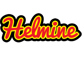 Helmine fireman logo