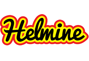 Helmine flaming logo