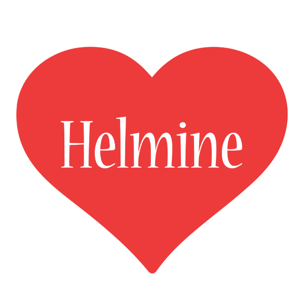 Helmine love logo