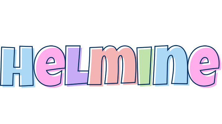 Helmine pastel logo