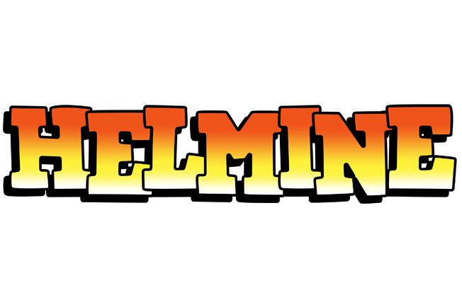 Helmine sunset logo