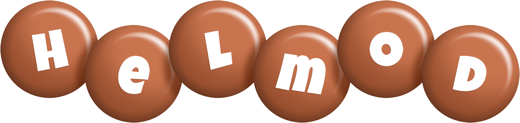 Helmod candy-brown logo
