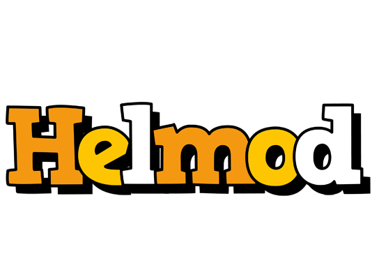 Helmod cartoon logo