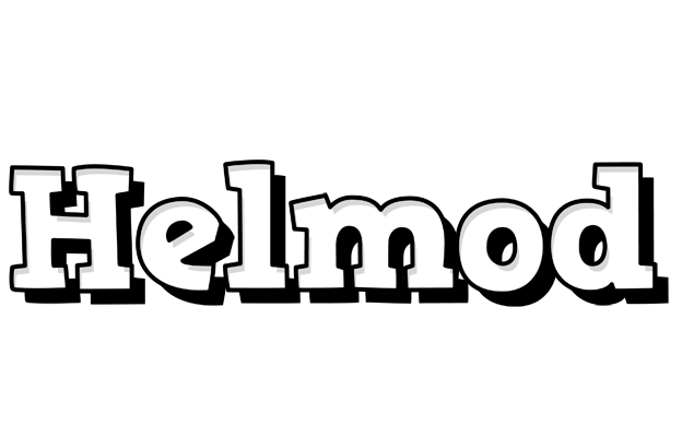 Helmod snowing logo