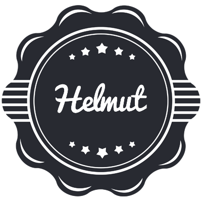 Helmut badge logo