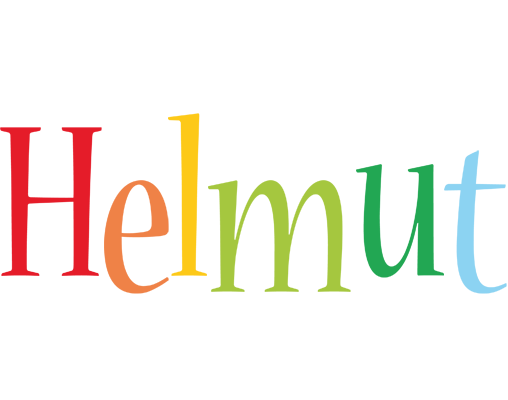 Helmut birthday logo
