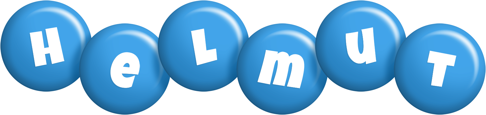 Helmut candy-blue logo
