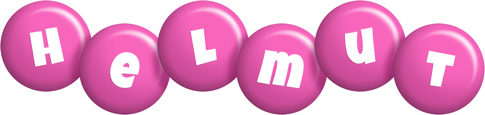 Helmut candy-pink logo