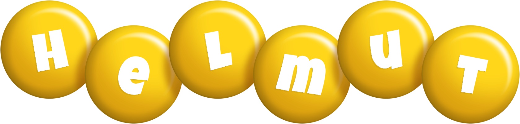 Helmut candy-yellow logo