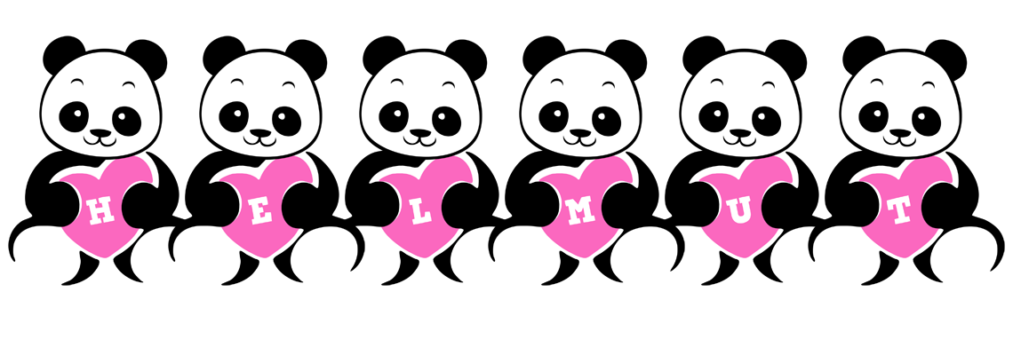 Helmut love-panda logo
