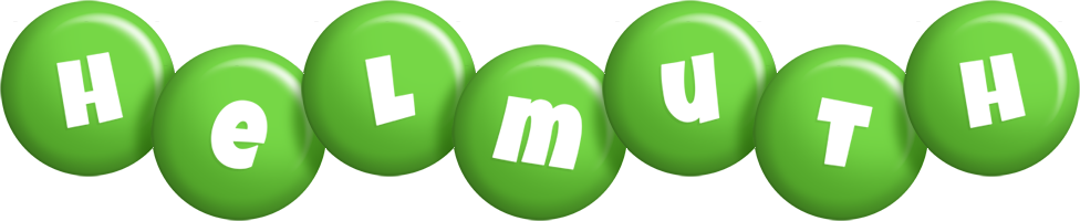 Helmuth candy-green logo