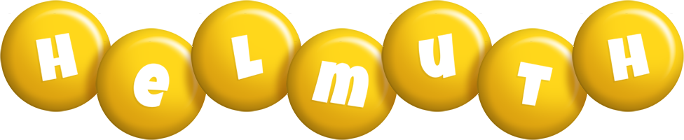 Helmuth candy-yellow logo