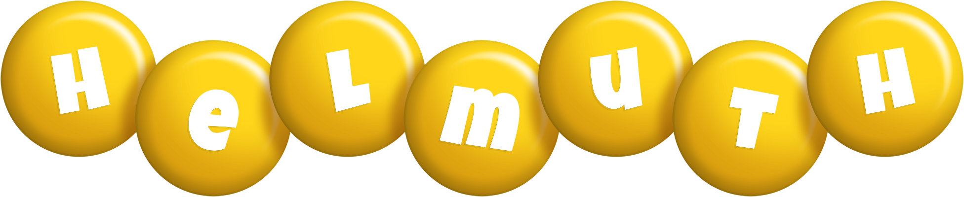 Helmuth candy-yellow logo