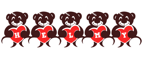 Helmy bear logo