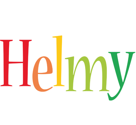 Helmy birthday logo