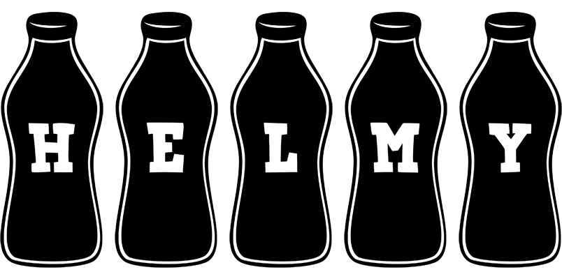 Helmy bottle logo