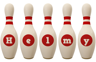 Helmy bowling-pin logo