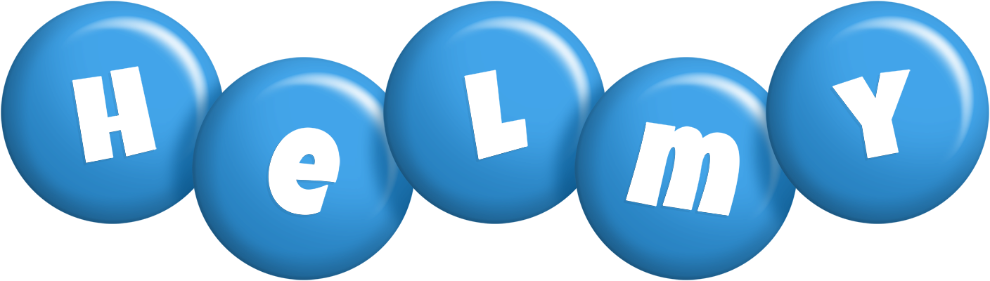 Helmy candy-blue logo