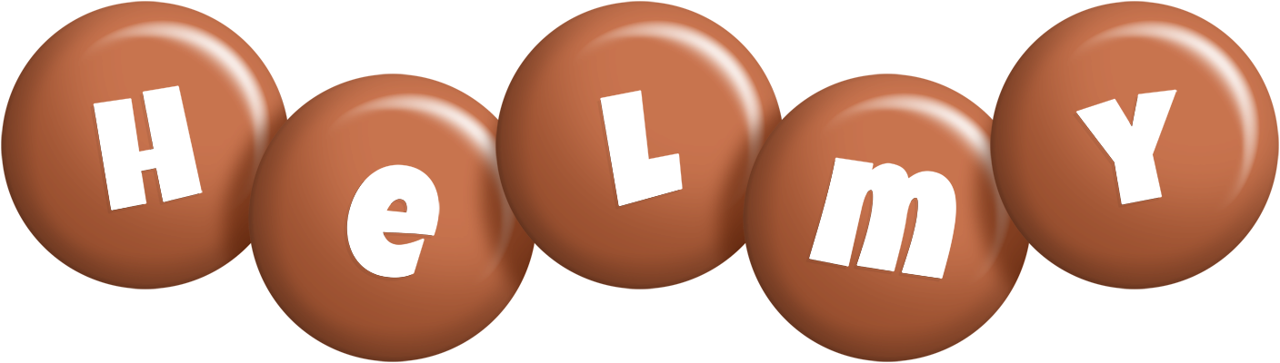 Helmy candy-brown logo