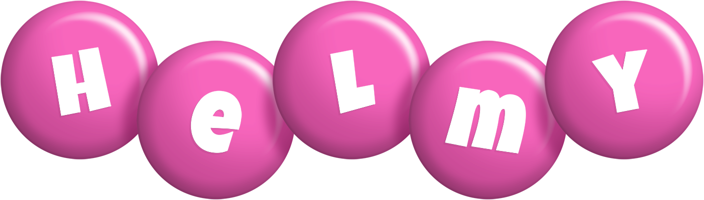 Helmy candy-pink logo