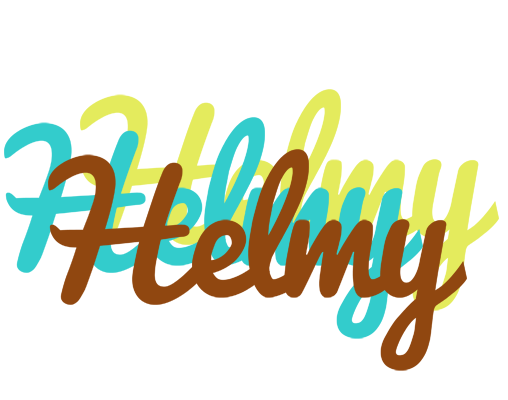 Helmy cupcake logo
