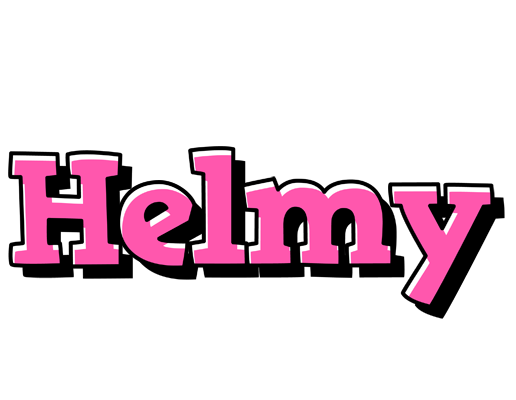Helmy girlish logo