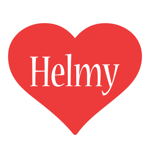 Helmy love logo
