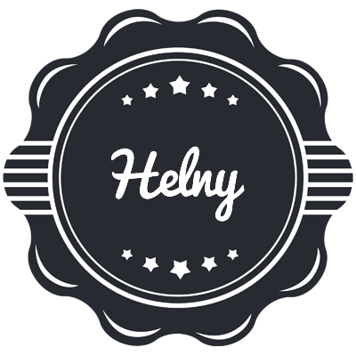 Helny badge logo
