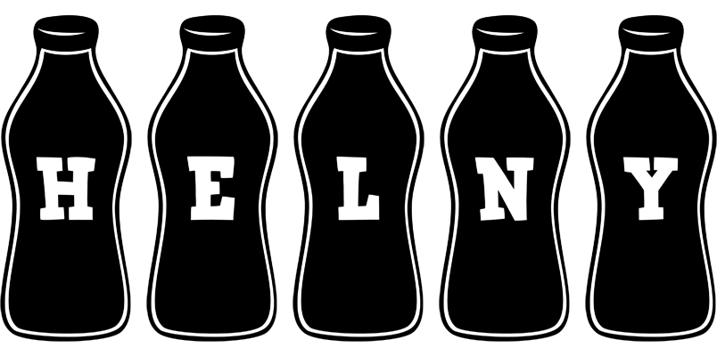 Helny bottle logo