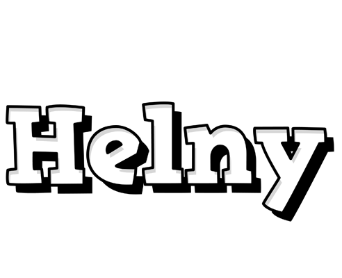 Helny snowing logo