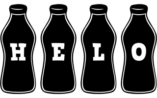 Helo bottle logo