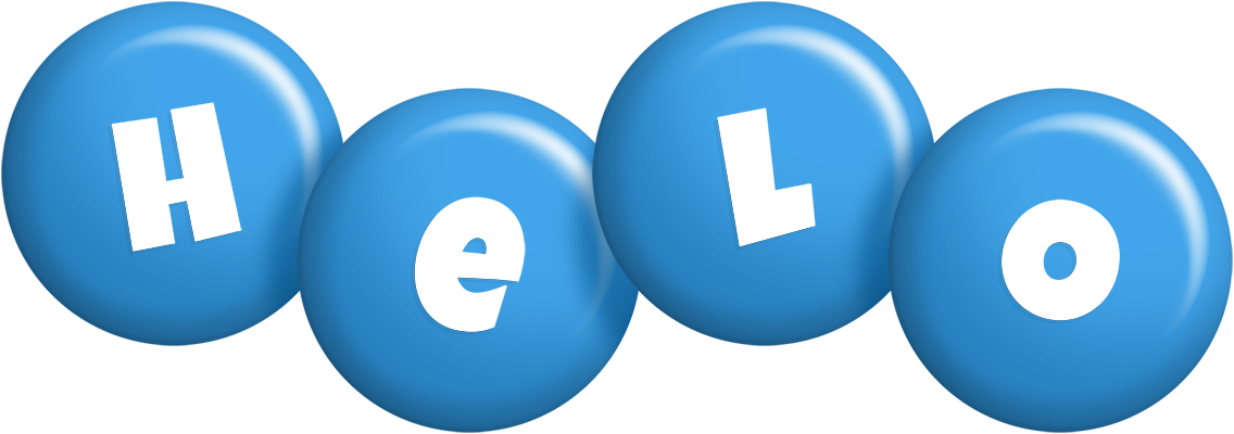 Helo candy-blue logo