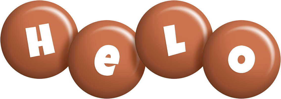 Helo candy-brown logo