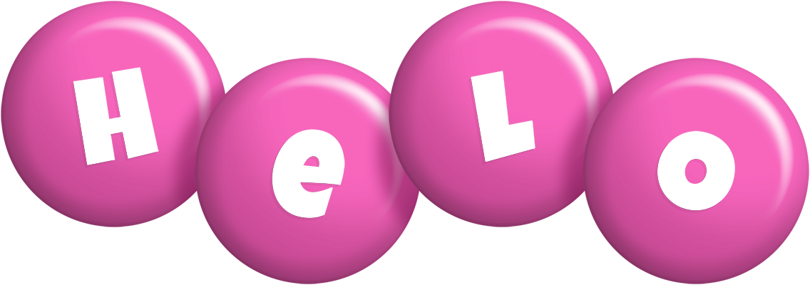 Helo candy-pink logo