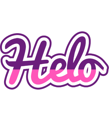 Helo cheerful logo