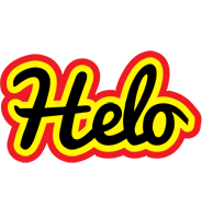 Helo flaming logo