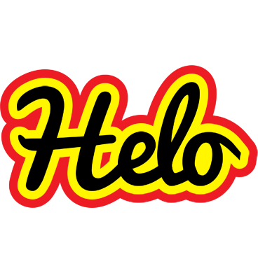 Helo flaming logo