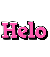 Helo girlish logo