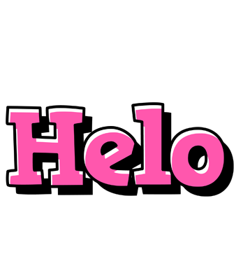 Helo girlish logo