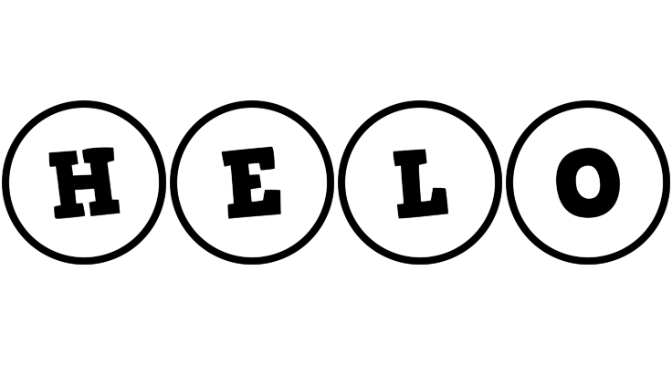 Helo handy logo