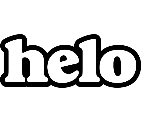 Helo panda logo