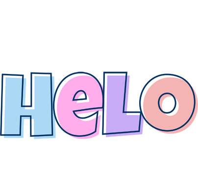 Helo pastel logo
