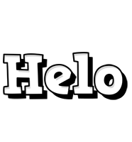 Helo snowing logo