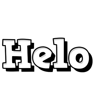 Helo snowing logo