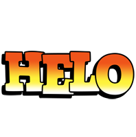 Helo sunset logo