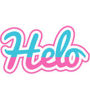 Helo woman logo