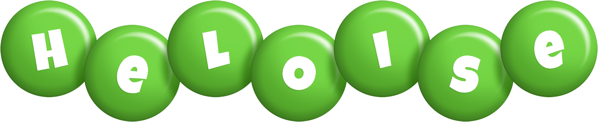 Heloise candy-green logo