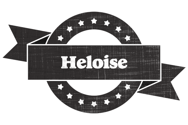 Heloise grunge logo