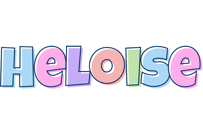 Heloise pastel logo