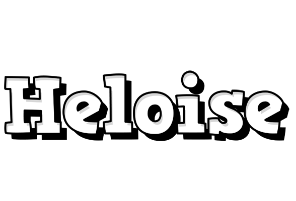 Heloise snowing logo